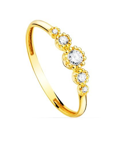 18K SORTIJA ORO AMARILLO...