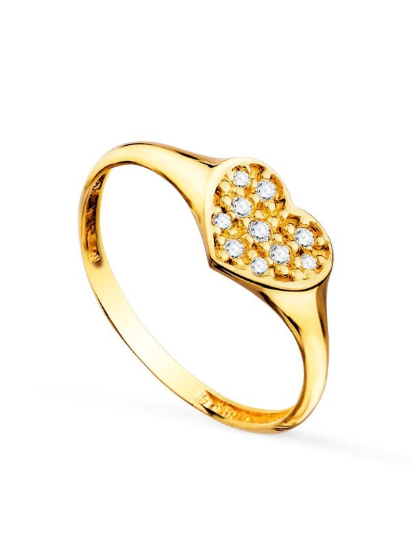 18K SELLO ORO AMARILLO MUJER CABEZA...