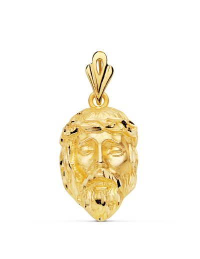 18K CABEZA CRISTO 31X20 MM