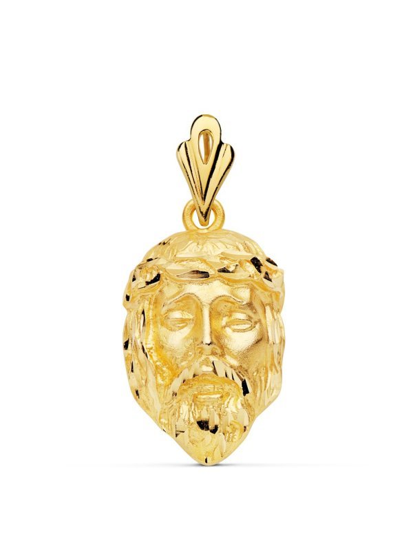 18K CABEZA DE CRISTO 25X17 MM
