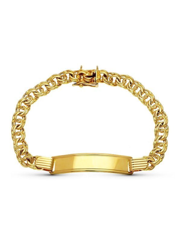 18K ESCLAVA ORO AMARILLO HUNGARA 21.5...