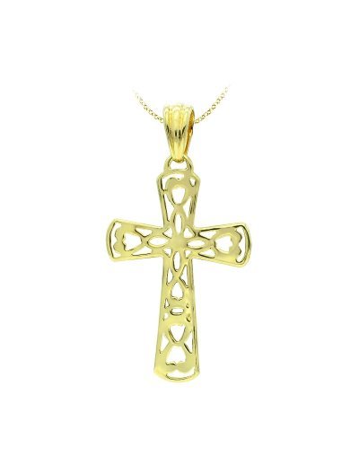 18K CRUZ ORO AMARILLO...