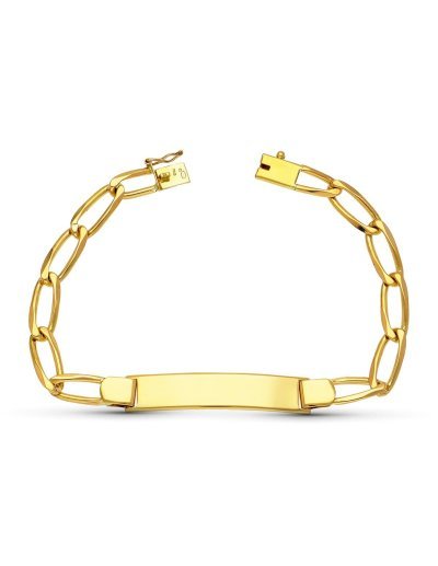 18K ESCLAVA ORO AMARILLO...