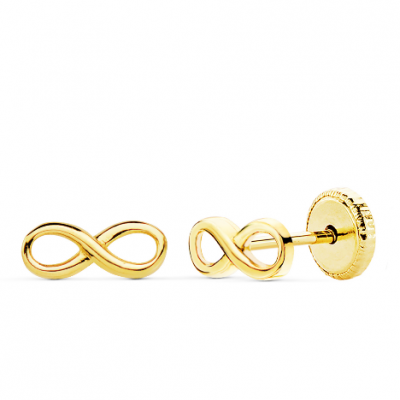 18K PENDIENTES ORO AMARILLO...