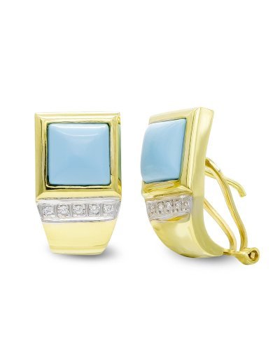 18K PENDIENTES ORO AMARILLO...