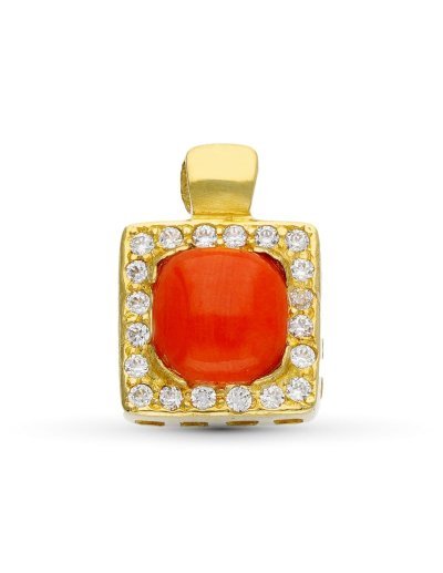 18K COLGANTE ORO AMARILLO...