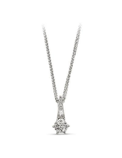 18K COLGANTE ORO BLANCO 9...