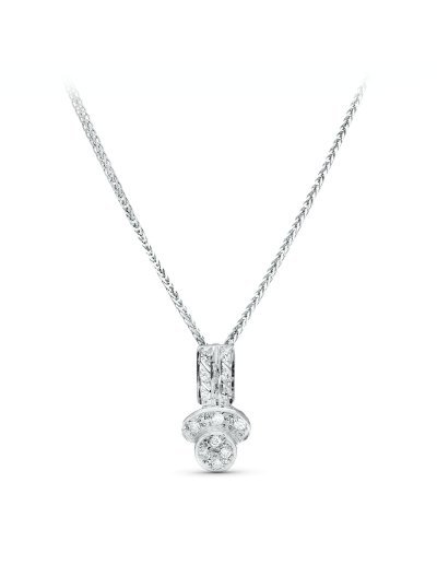 18K GARGANTILLA ORO BLANCO...