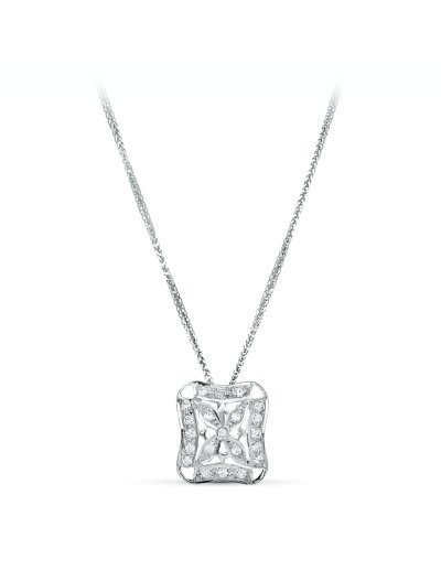 18K GARGANTILLA ORO BLANCO...