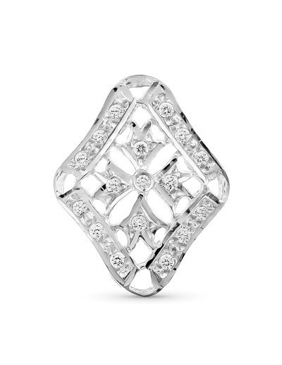 18K COLGANTE ORO BLANCO...