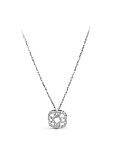 18K GARGANTILLA ORO BLANCO...