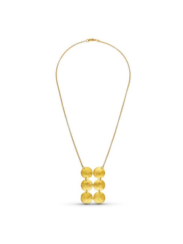 18K PENDIENTES ORO AMARILLO TU Y YO...