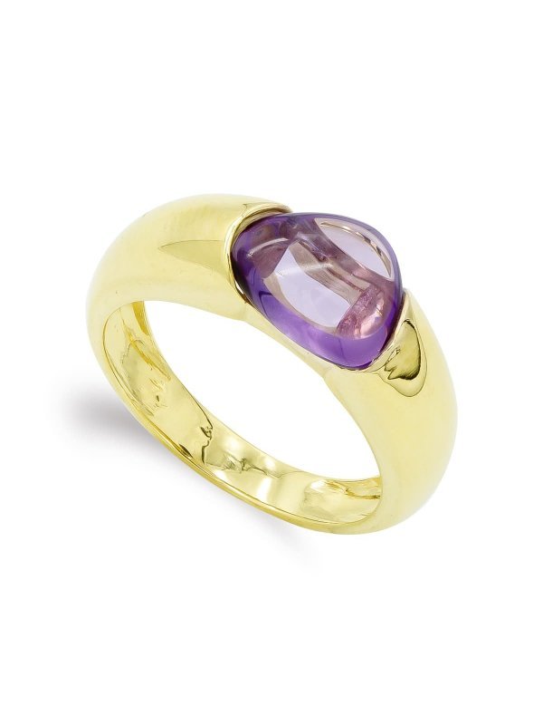 18K SORTIJA ORO AMARILLO PIEDRA DE...