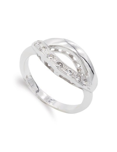 18K SORTIJA ORO BLANCO...