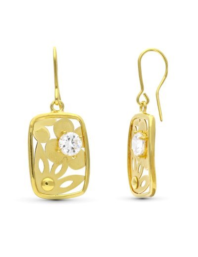 18K PENDIENTES ORO AMARILLO...