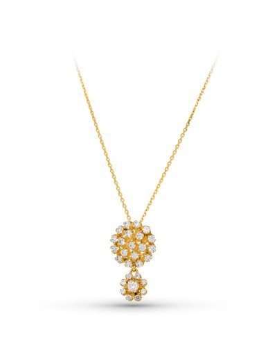 18K GARGANTILLA ORO BLANCO...