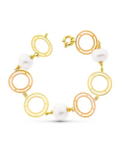 18K PULSERA ORO 21 CM...