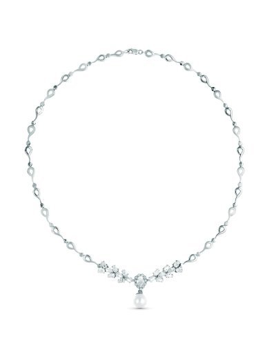 18K GARGANTILLA ORO BLANCO...