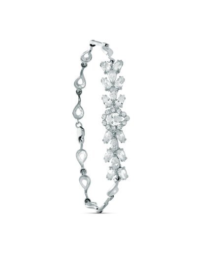 18K PULSERA ORO BLANCO...