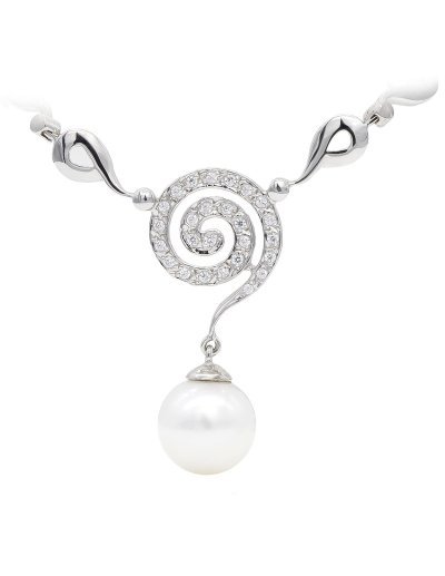 18K GARGANTILLA ORO BLANCO...