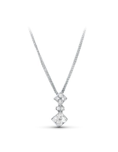 18K GARGANTILLA ORO BLANCO...