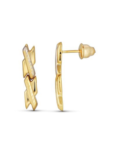 18K PENDIENTES ORO AMARILLO...