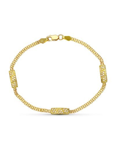 18K PULSERA ORO AMARILLO...