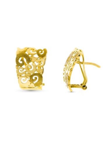 18K PENDIENTES ORO AMARILLO MOTIVOS...