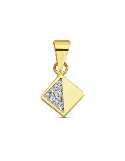 18K COLGANTE CUADRADO...