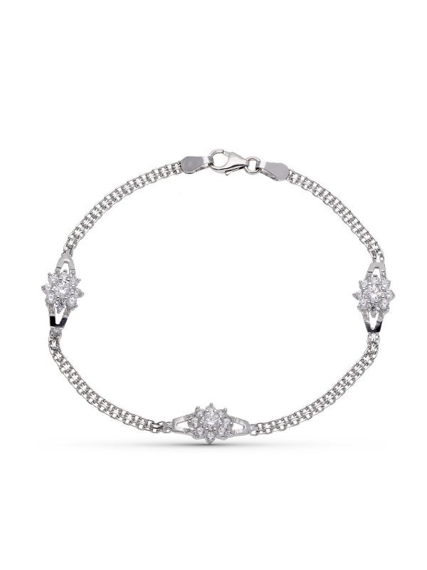 18K PULSERA ORO BLANCO COMUNION...