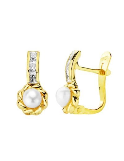 18K PENDIENTES ORO AMARILLO...