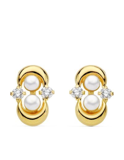 18K PENDIENTES COMUNION...