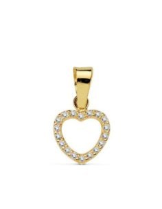 18K COLGANTE CORAZON...