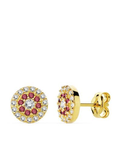 18K PENDIENTES ORO AMARILLO...
