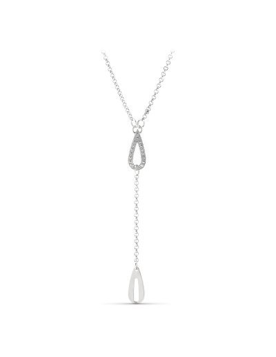 18K GARGANTILLA ORO BLANCO...