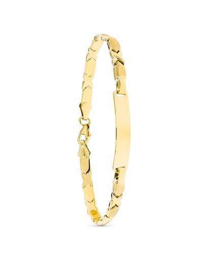 18K ESCLAVA ORO AMARILLO...