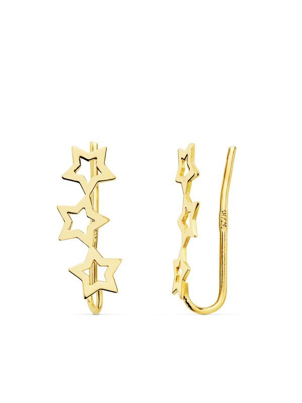 18K PENDIENTES ORO AMARILLO...