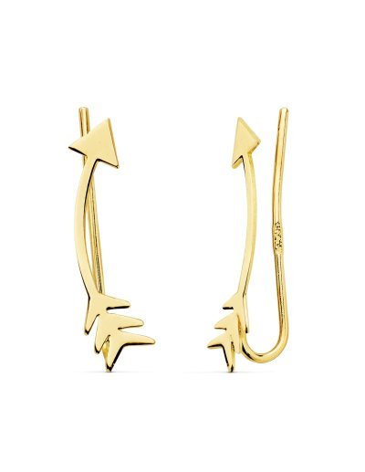 18K PENDIENTES ORO AMARILLO...