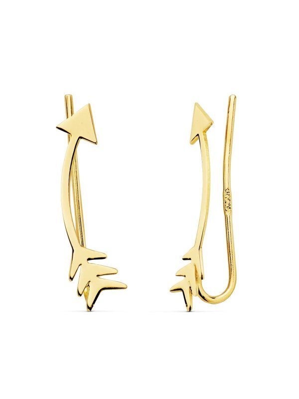 18K PENDIENTES ORO AMARILLO...
