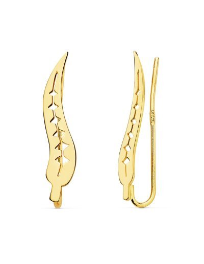 18K PENDIENTES ORO AMARILLO...