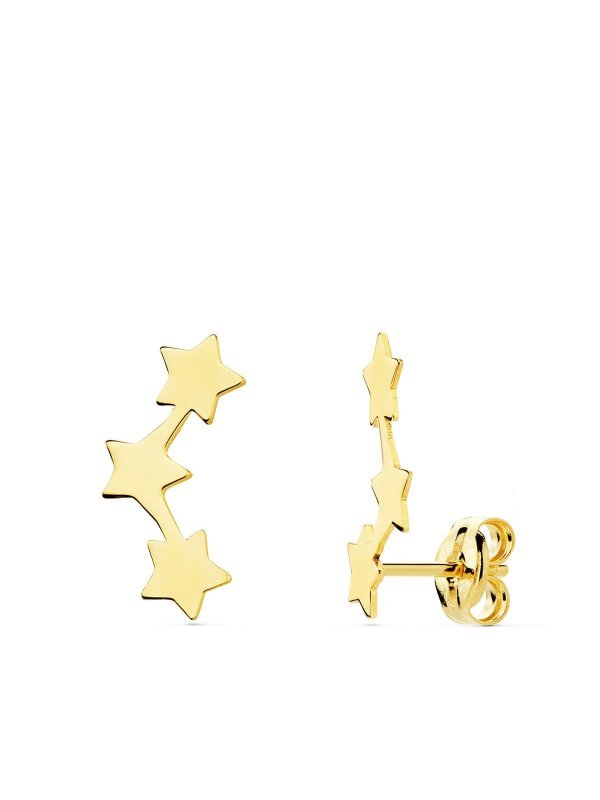 18K PENDIENTES ORO AMARILLO...