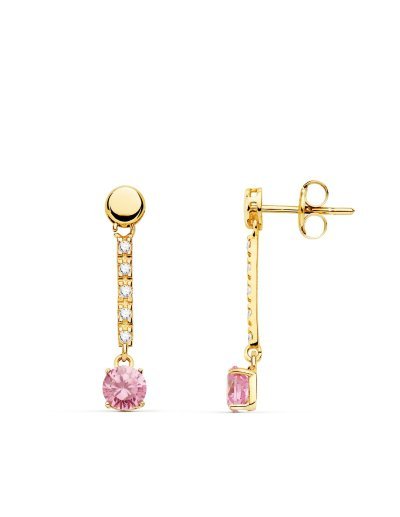 18K PENDIENTES ORO AMARILLO...