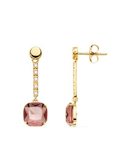 18K PENDIENTES ORO AMARILLO...
