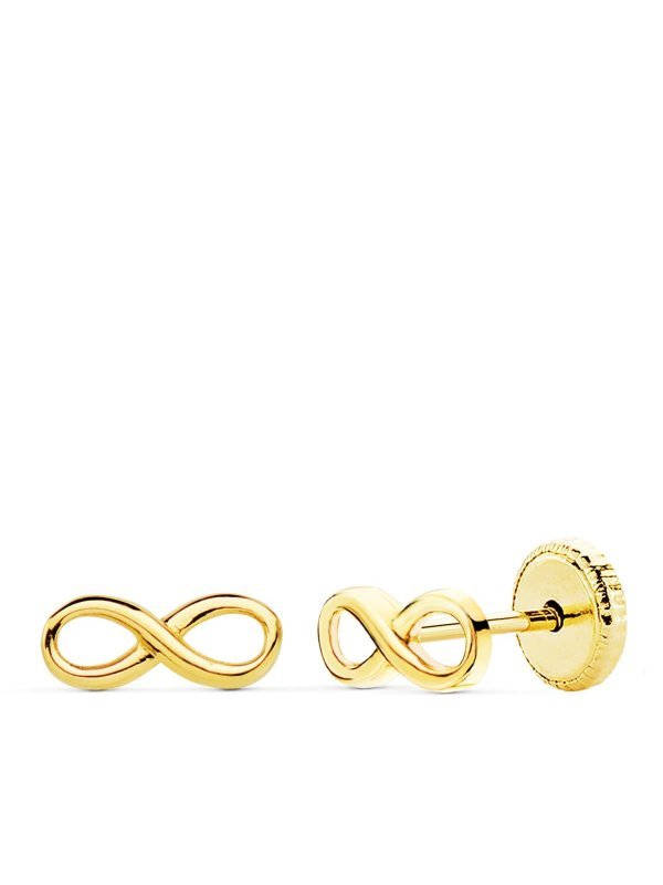 18K PENDIENTES ORO AMARILLO INFINITO...