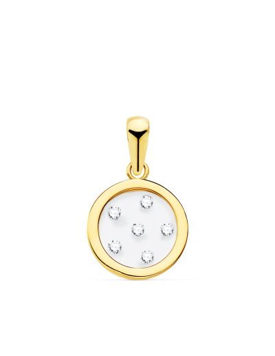 18K COLGANTE ORO AMARILLO...