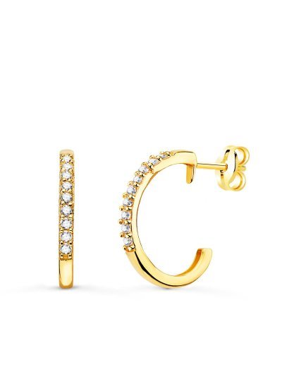 18K AROS ORO AMARILLO...