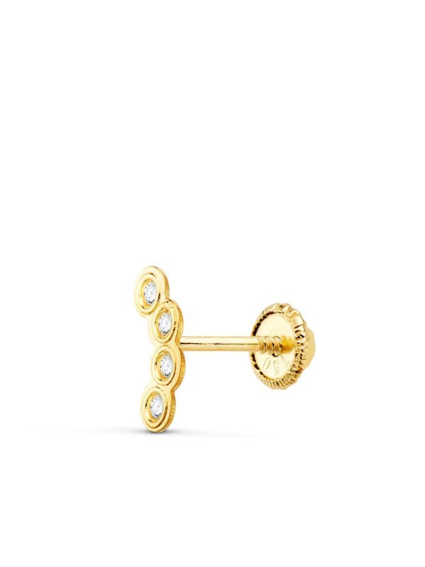 18K PIERCING OREJA ORO AMARILLO...