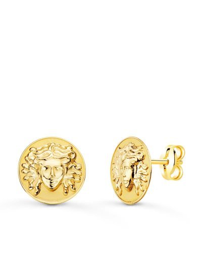 18K PENDIENTES ORO AMARILLO...