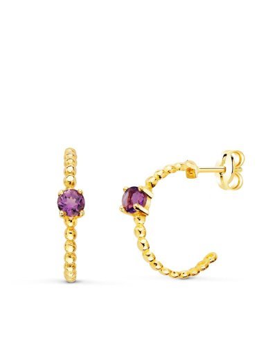 18K PENDIENTES ORO AMARILLO...