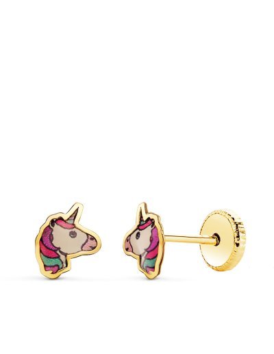 18K PENDIENTES ORO AMARILLO...